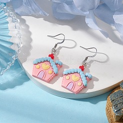 Christmas Resin Dangle Earrings&nbsp;EJEW-JE06087