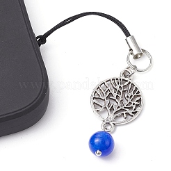 Natural & Synthetic Gemstone  Mobile Straps&nbsp;HJEW-JM01469