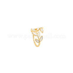 Leaf Alloy Enamel Cuff Rings&nbsp;FS-WG02ED7-01