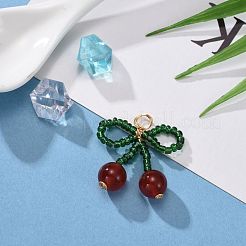 Glass Seed Beads Pendants&nbsp;PALLOY-JF00520