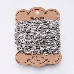Tarnish Resistant 304 Stainless Steel Chains&nbsp;CHS-E002-13