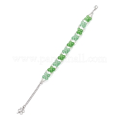 Imitation Austrian Crystal 5301 Bicone Beaded Bracelets for Women&nbsp;BJEW-JB12735