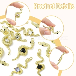 12Pcs 2 Styles Rack Plating Alloy Pendants&nbsp;FIND-FS0003-69