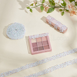 Glitter Resin Hotfix Rhinestone&nbsp;DIY-WH0622-417A