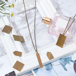40Pcs 4 Style Metal Tags&nbsp;KK-SC0002-08