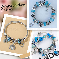 120Pcs Resin European Beads&nbsp;RPDL-SP0001-02