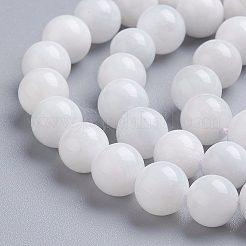 Natural Rainbow Moonstone Beads Strands&nbsp;G-C068-8mm-1