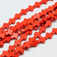 Synthetic Turquoise Beads Strands&nbsp;TURQ-G112-8x10mm-04