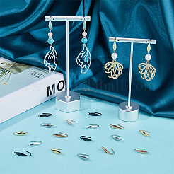 80Pcs 4 Colors 316 Surgical Stainless Steel Earring Hooks&nbsp;STAS-SC0009-23