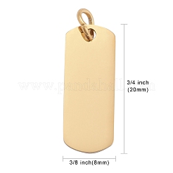 201 Stainless Steel Pendants&nbsp;STAS-S105-T632-2