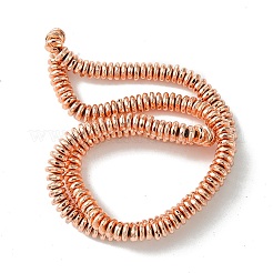 Electroplated Synthetic Non-Magnetic Hematite Beads Strands&nbsp;G-H020-E01-01
