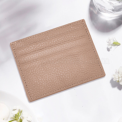 1Pc Cowhide Leather Band Card Name Card Holder&nbsp;AJEW-CL0002-52A