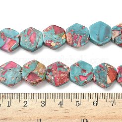Dyed Synthetic Imperial Jasper Beads Strands&nbsp;G-D337-14mm-A03