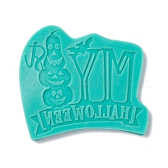 DIY Pumpkin with Word My 1st Halloween Food Grade Silicone Molds&nbsp;DIY-G057-A08