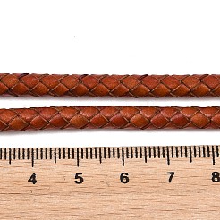 Braided Leather Cord with Core&nbsp;WL-F009-5mm-06