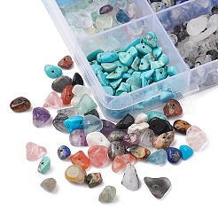 180G 15 Styles Natural & Synthetic Mixed Gemstone Beads Set&nbsp;G-FS0005-73