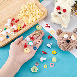 24Pcs 12 Styles Resin Safety Craft Eye&nbsp;DIY-PH0031-89