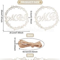 Wooden Big Pendants&nbsp;DIY-WH0016-45