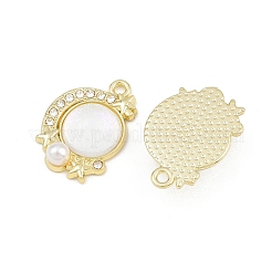 Alloy Crystal Rhinestone Pendants&nbsp;AL-CBA8C77-01G-G