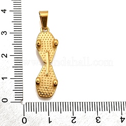 304 Stainless Steel Pendants&nbsp;STAS-B086-03G