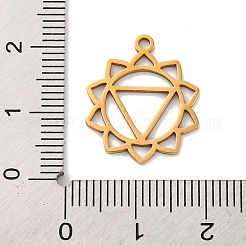 304 Stainless Steel Pendants&nbsp;STAS-M072-01F