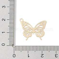 Brass Filigree Pendants&nbsp;KK-K366-43KCG