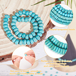 5 Strands 5 Styles Synthetic Turquoise Beads Strands&nbsp;TURQ-AR0001-40