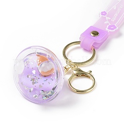 Acrylic Spaceship Keychain&nbsp;KEYC-G049-03