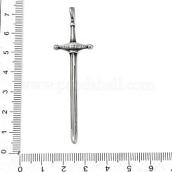 304 Stainless Steel Big Pendants&nbsp;STAS-Z097-16AS