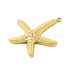 304 Stainless Steel Pendants&nbsp;X-STAS-V004-07G-01