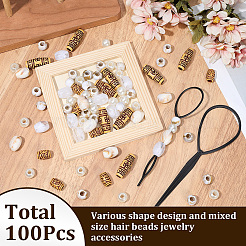 1Bag Plastic Hair Braiding Tool&nbsp;FIND-PA0001-57