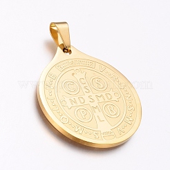 304 Stainless Steel Pendants&nbsp;STAS-I121-17G