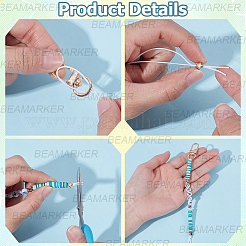 DIY Jewelry Keychain Making Kits&nbsp;DIY-BM0002-01
