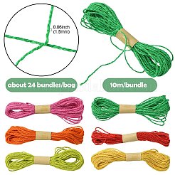 6 Colors Jute Cord&nbsp;OCOR-CJ0001-09