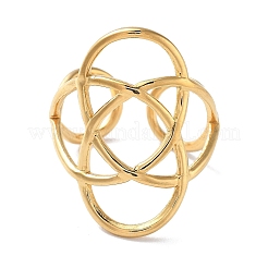 304 Stainless Steel Open Cuff Rings for Women&nbsp;RJEW-M020-07G-05