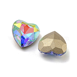 Glass Rhinestone Cabochons&nbsp;RGLA-M017-C04-202ST