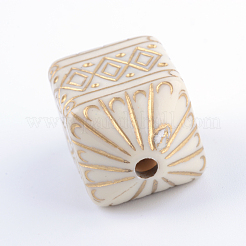 Plating Acrylic Beads&nbsp;X-PACR-Q102-156A