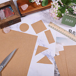 Kraft Paper PVC Stickers&nbsp;DIY-WH0899-410B