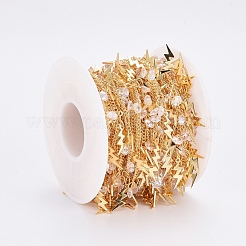 Brass Curb Chains&nbsp;CHC-I028-04G