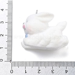 Flocky Resin Pendants&nbsp;RESI-Q002-06A