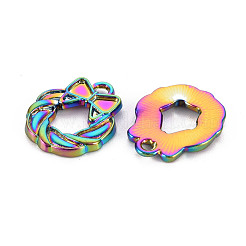 Alloy Cabochon Settings For Enamel Pendants&nbsp;PALLOY-S180-269-NR