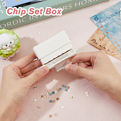Mini Plastic 6-Hole Punch&nbsp;AJEW-WH0083-63A