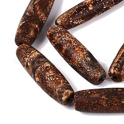 Natural Tree Bark Agate Beads Strands&nbsp;G-Q606-81