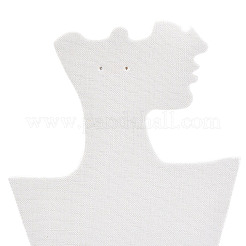 Cardboard Covered with Velvet Necklace & Earring Display Stands&nbsp;LS-ODIS-Q041-04A-02