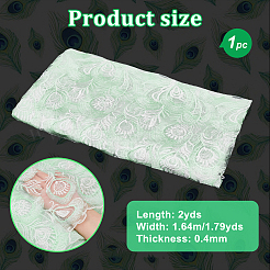 Lace Polyester Fabic&nbsp;DIY-WH0591-125A
