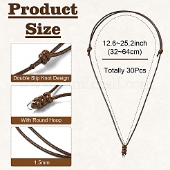 Korea Waxed Polyester Cord Adjustable Necklace Making&nbsp;NJEW-YW00001