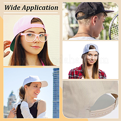 40 Sets Plastic Snapback Strap with 7 Holes&nbsp;FIND-BC0013-41B