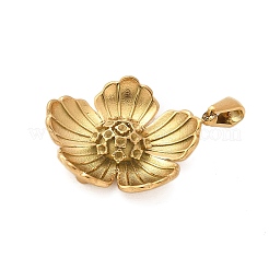 304 Stainless Steel Pendants&nbsp;STAS-Q349-01A-G