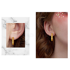 925 Sterling Silver Huggie Hoop Earrings&nbsp;JE908B