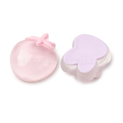 Transparent Resin & Glitter Powder Cabochons&nbsp;FIND-E058-02